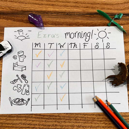 *FREE* Kids' Daily Chore Chart